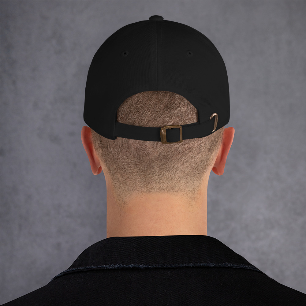 Out Of City Dad Hat in Black – Barbados Bus Stop Hat