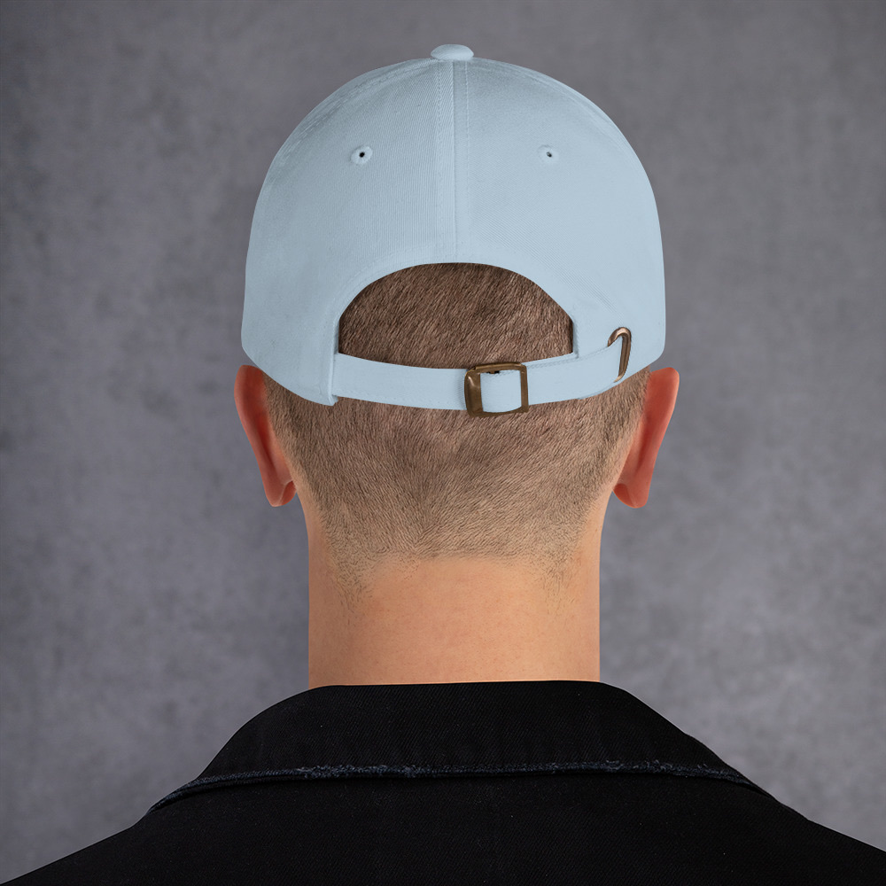 Out Of City Dad Hat in Light Blue – Barbados Bus Stop Hat