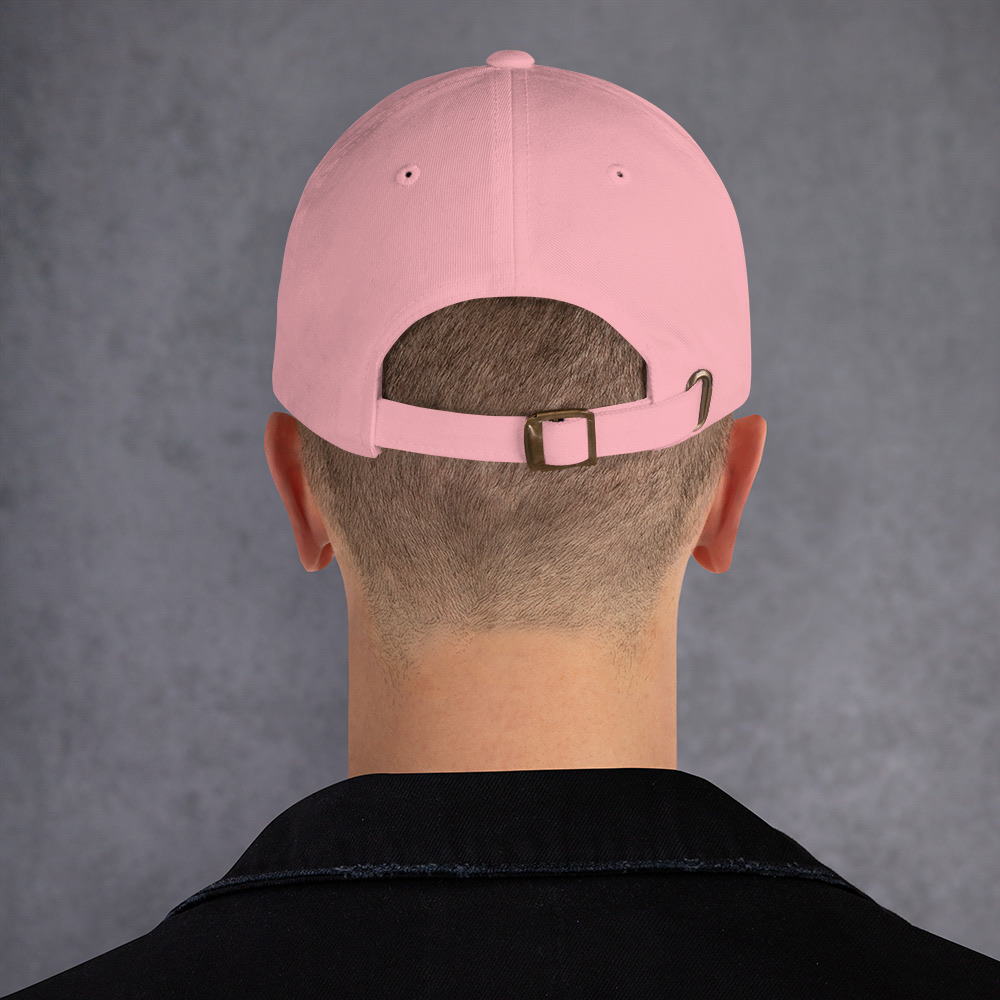 Out Of City Dad Hat in Pink – Barbados Bus Stop Hat