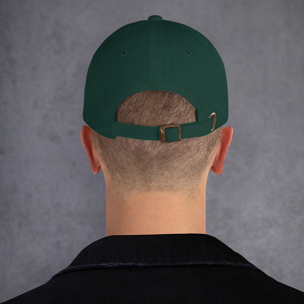 Out Of City Dad Hat in Spruce – Barbados Bus Stop Hat