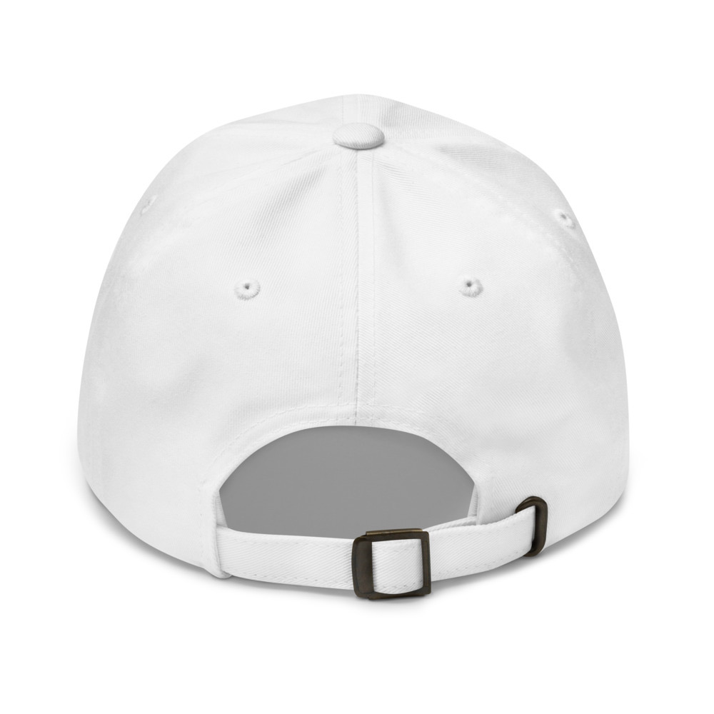 Out Of City Dad Hat in White – Barbados Bus Stop Hat