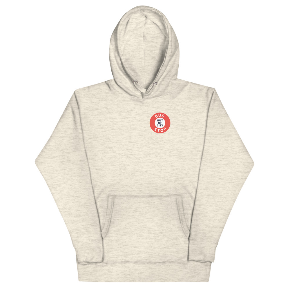 Out Of City Hoodie in Oatmeal Heather – Barbados Bus Stop Hoodie