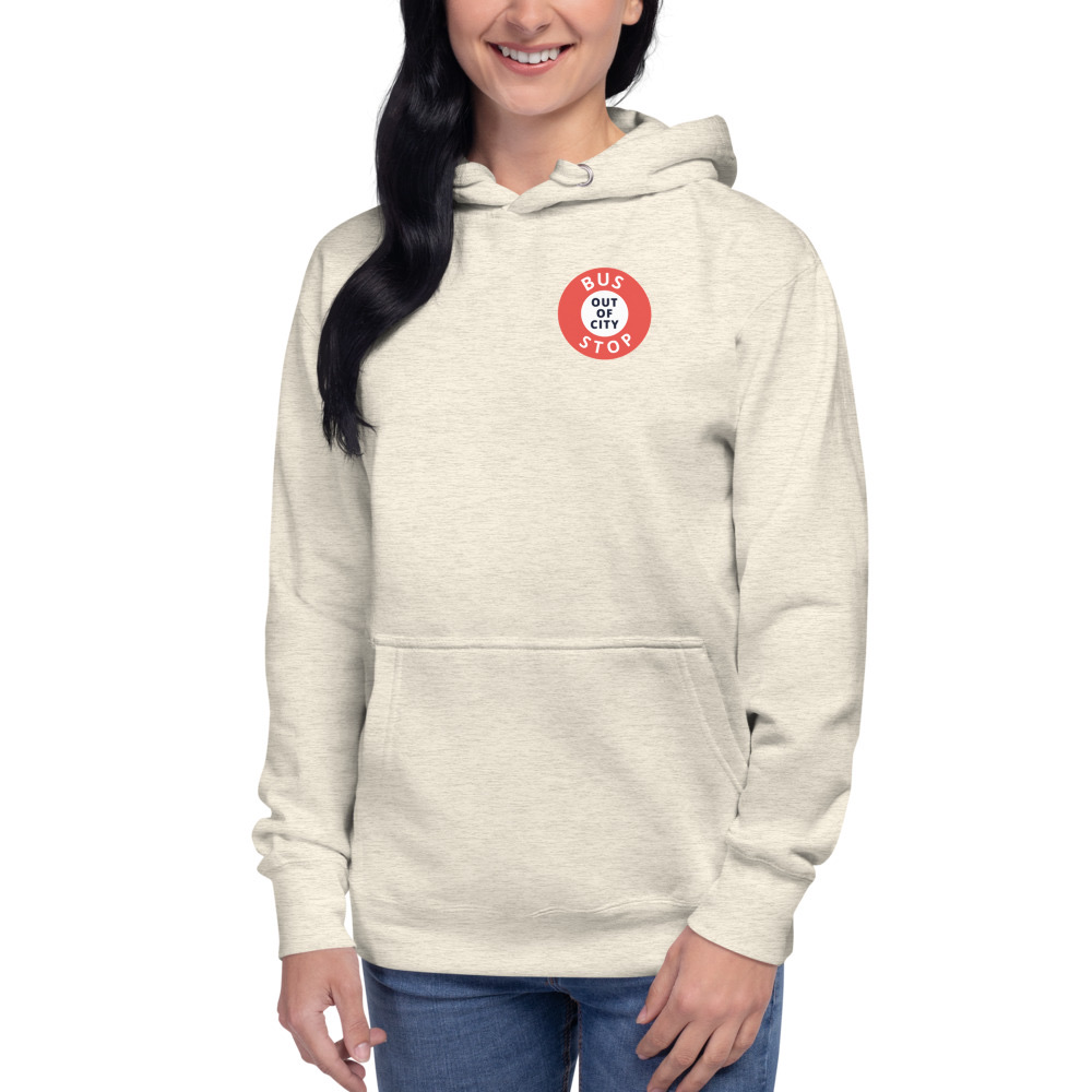 Out Of City Hoodie in Oatmeal Heather – Barbados Bus Stop Hoodie