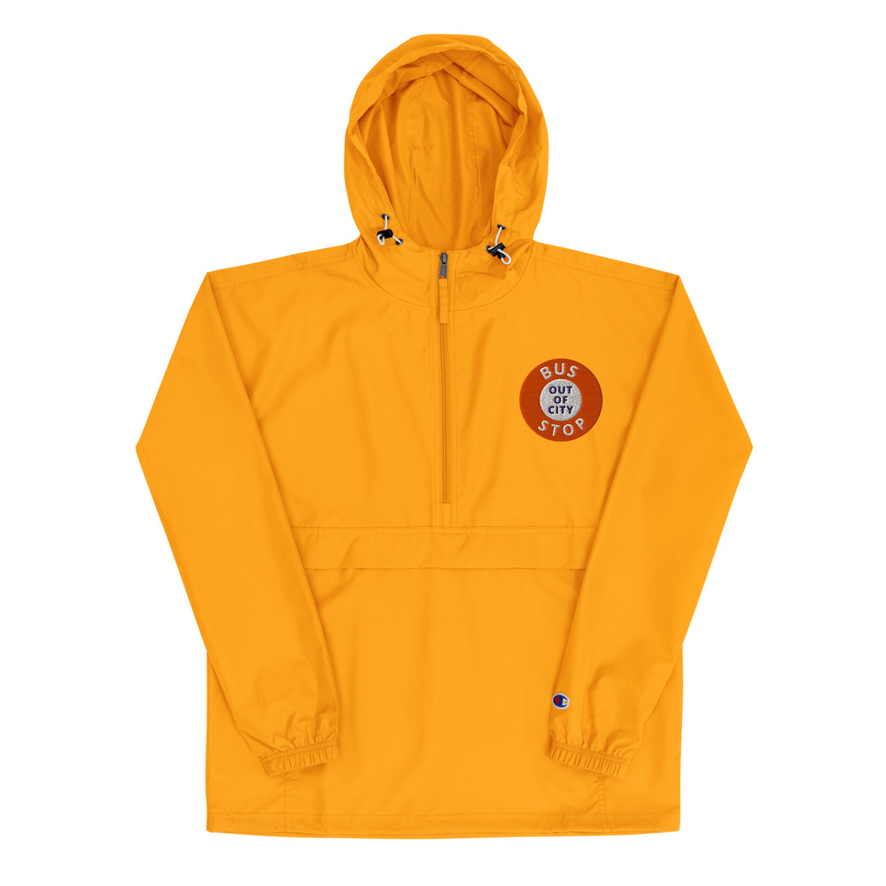 Out Of City Packable Jacket in Gold – Barbados Bus Stop Jacket