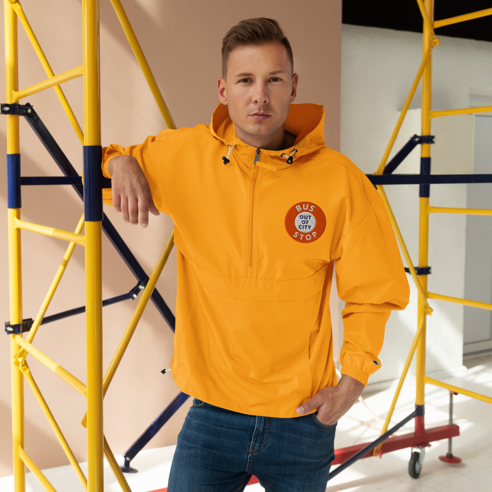 Out Of City Packable Jacket – Barbados Bus Stop Jacket