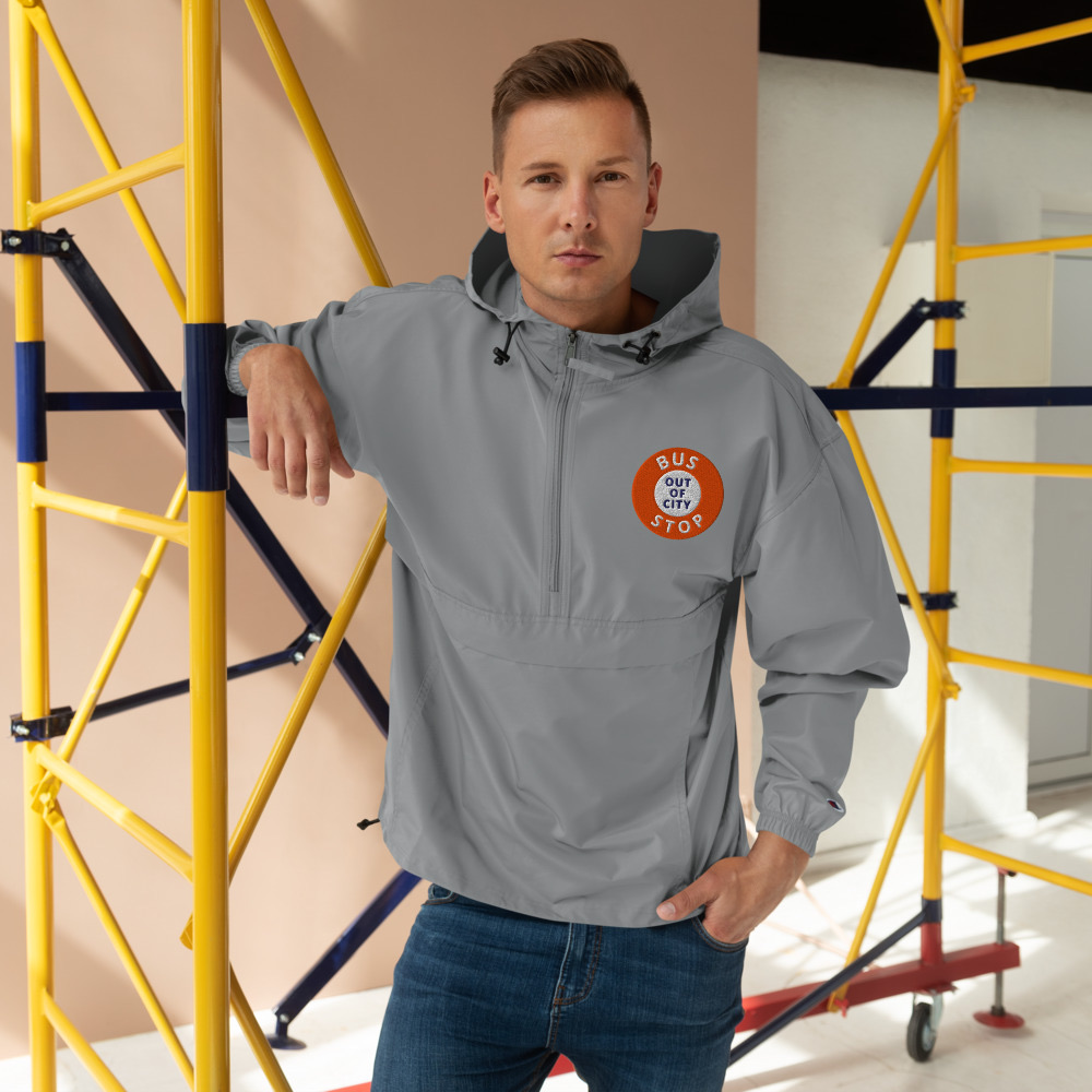 Out Of City Packable Jacket in Graphite – Barbados Bus Stop Jacket