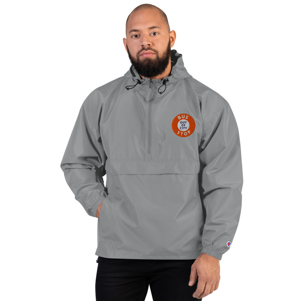 Out Of City Packable Jacket in Graphite – Barbados Bus Stop Jacket