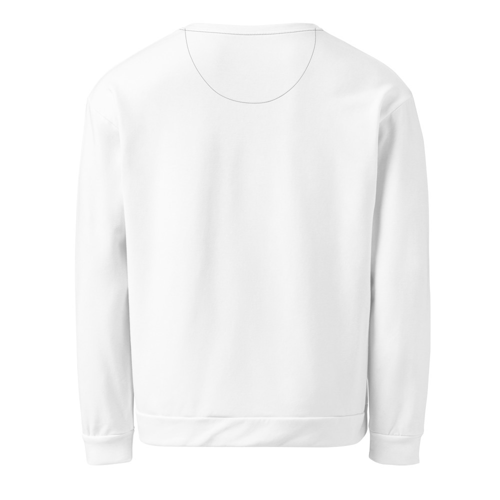 Out Of City Sweatshirt in White – Barbados Bus Stop Sweatshirt