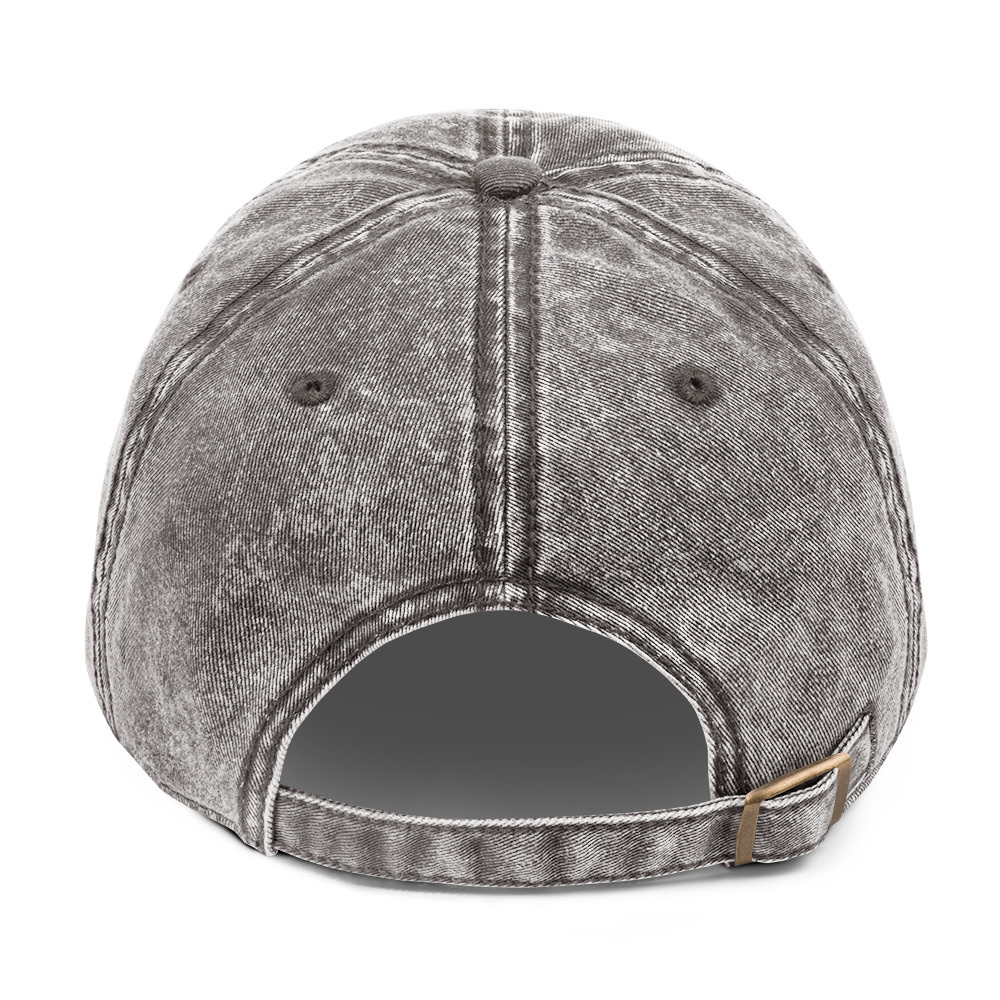 Out Of City Vintage Dad Cap in Charcoal Grey – Barbados Bus Stop Cap