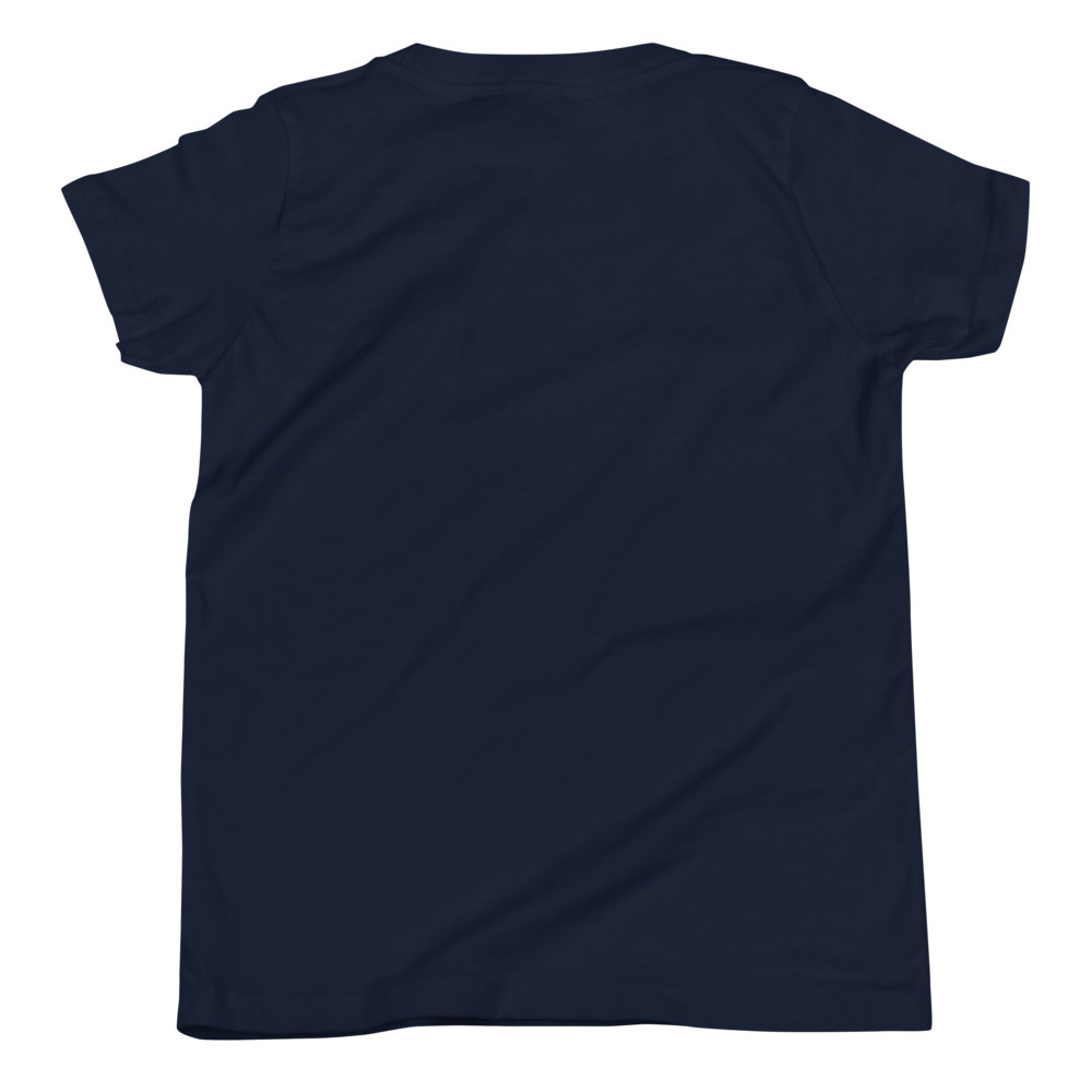 Out Of City Youth Tee in Navy – Barbados Bus Stop Kids T-Shirt