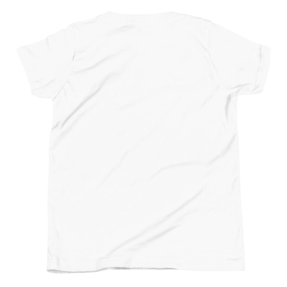 Out Of City Youth Tee in White – Barbados Bus Stop Kids T-Shirt