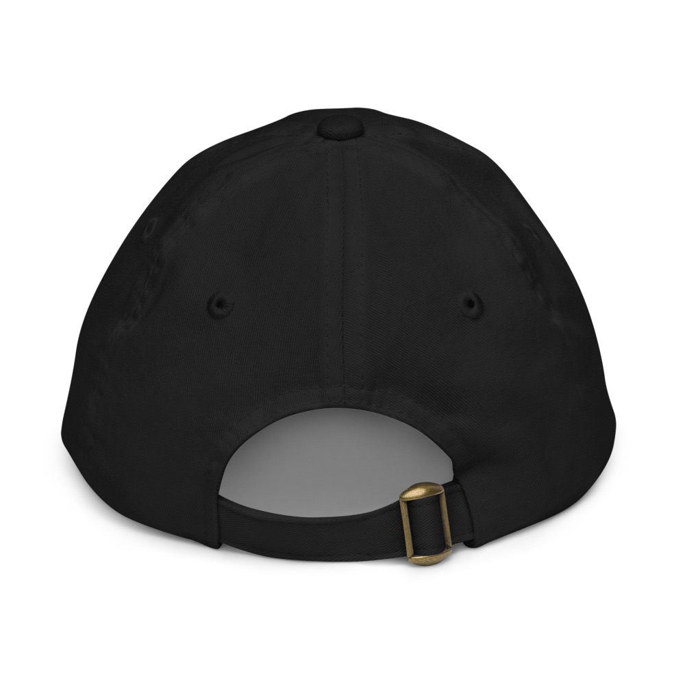 Yellow Trident Youth Cap in Black – Barbados Trident Kids Cap