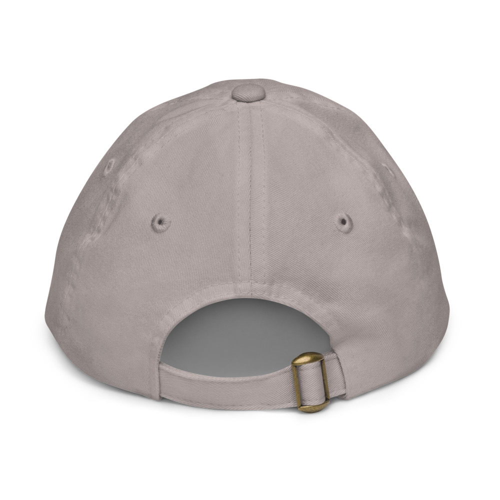 Yellow Trident Youth Cap in Grey – Barbados Trident Kids Cap