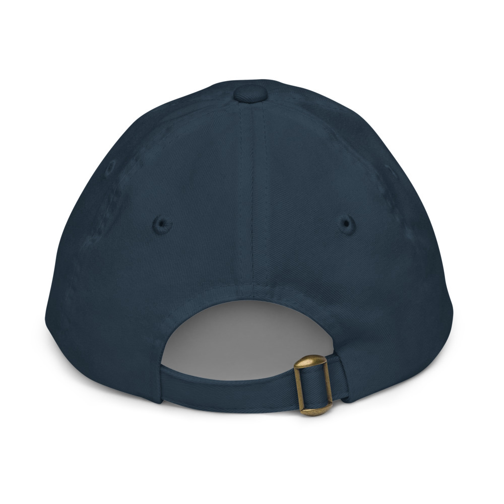 Yellow Trident Youth Cap in Navy – Barbados Trident Kids Cap